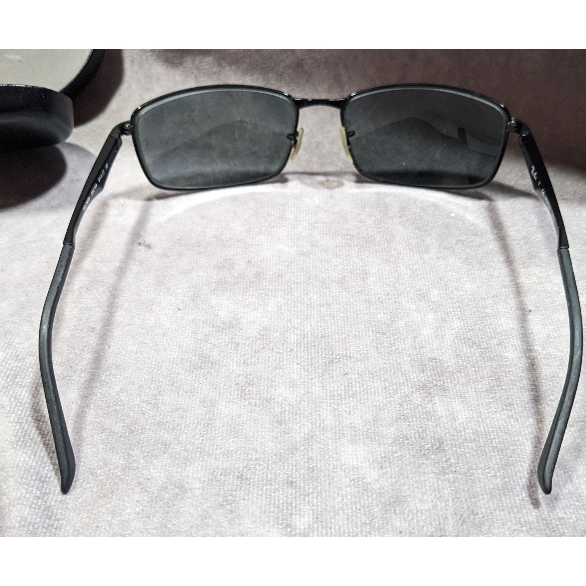 RayBan RayBan RB3498 Black Sunglasses FRAMES ONLY Size ONE SIZE - 5 Thumbnail