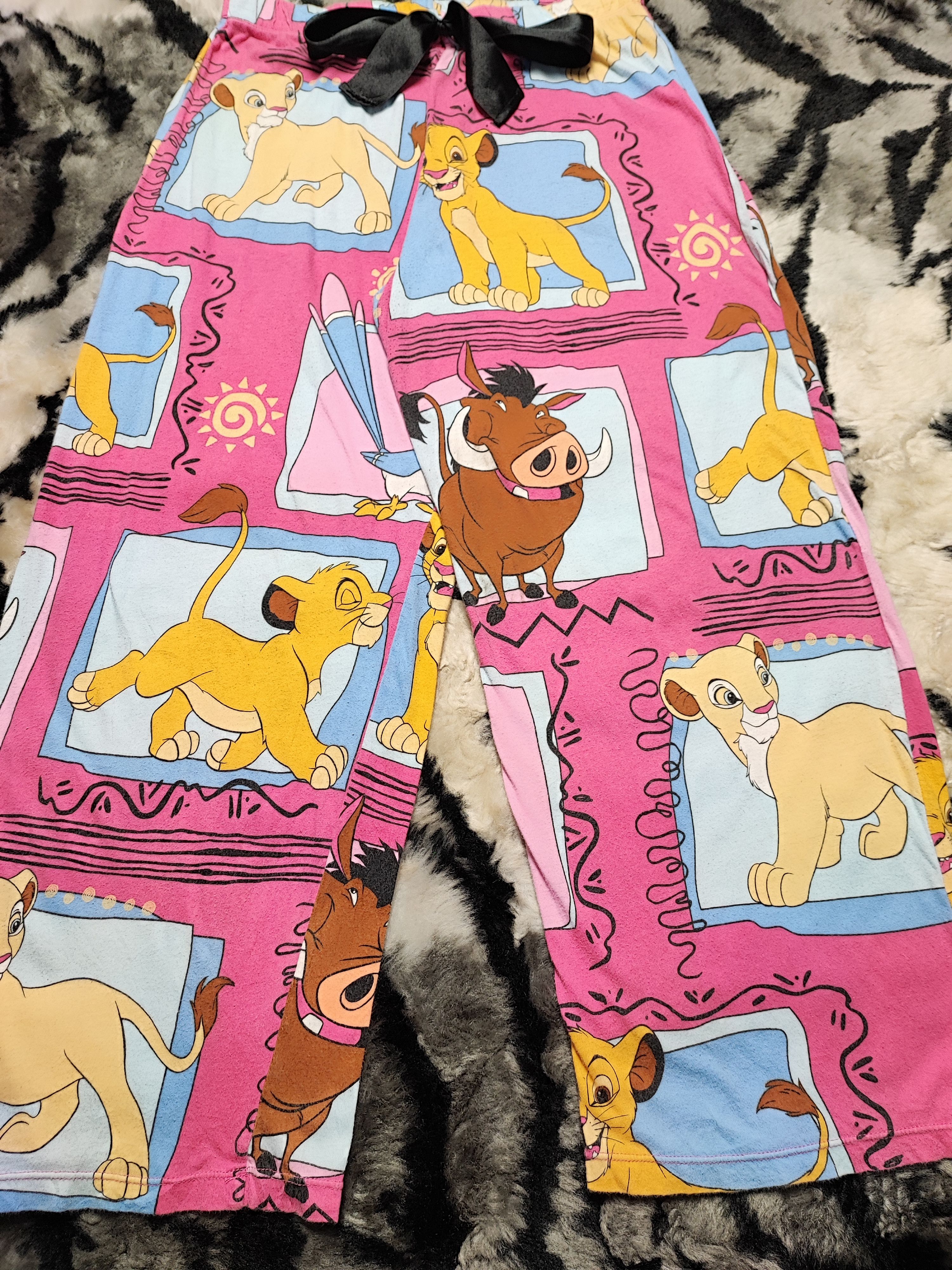 Cartoon Network Lion King Pants Sleepwear Size 28" / US 6 / IT 42 - 3 Thumbnail