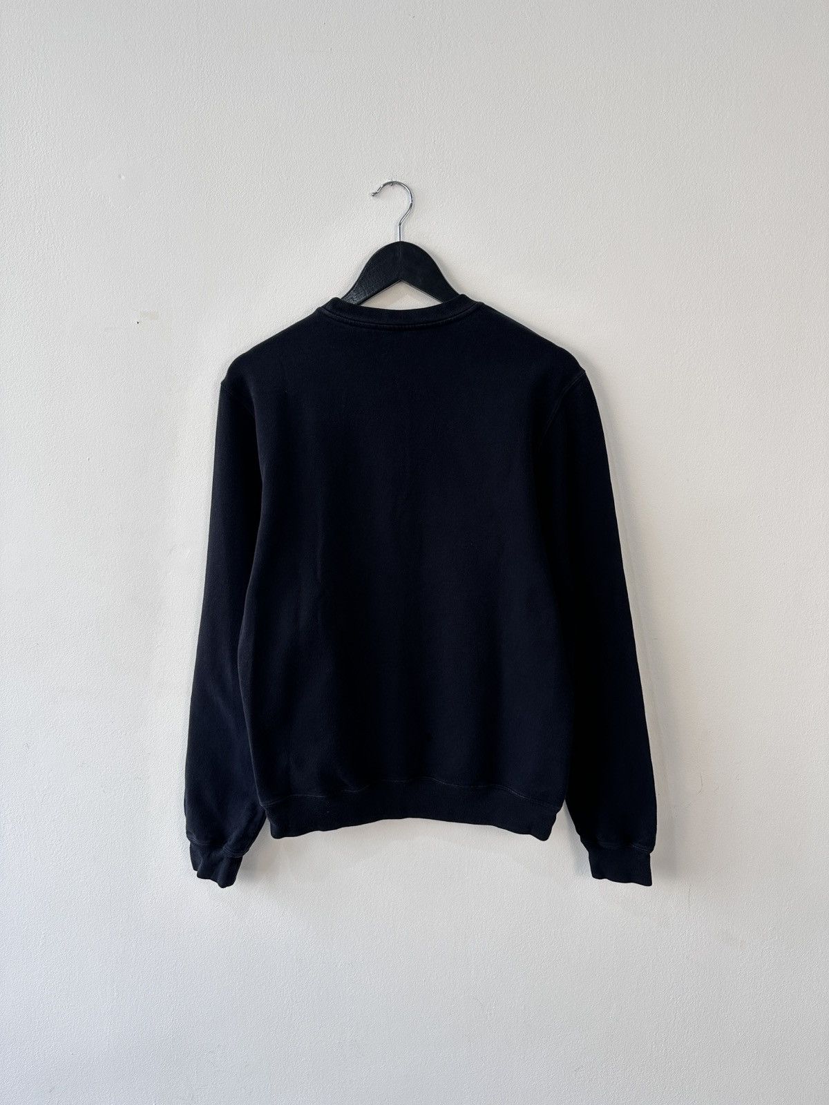 Versace VERSACE Men's Black Crewneck Sweatshirt Pullover Size L Size US M / EU 48-50 / 2 - 8 Thumbnail