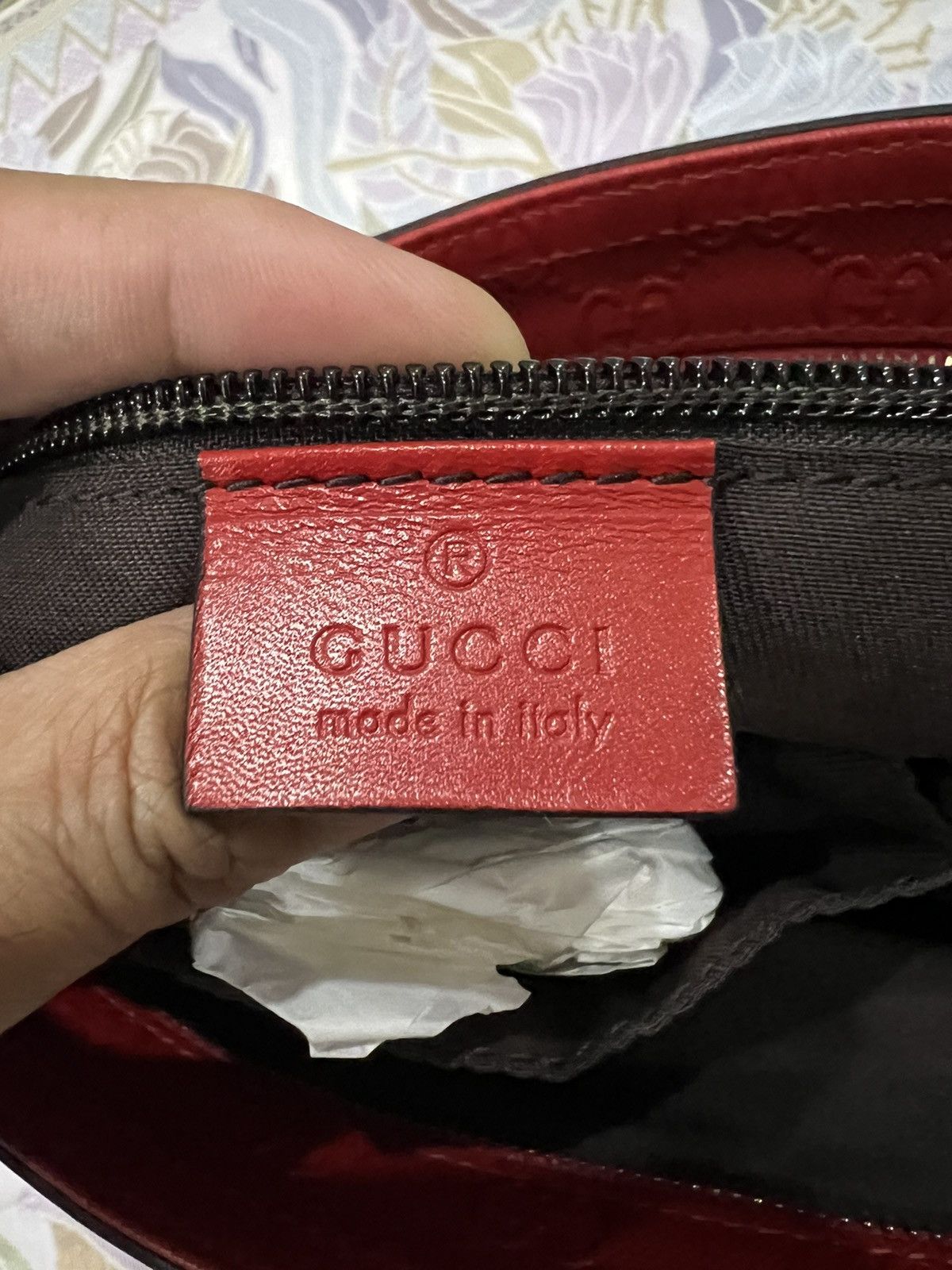 Gucci Gucci sling bag red monogram Size ONE SIZE - 9 Thumbnail