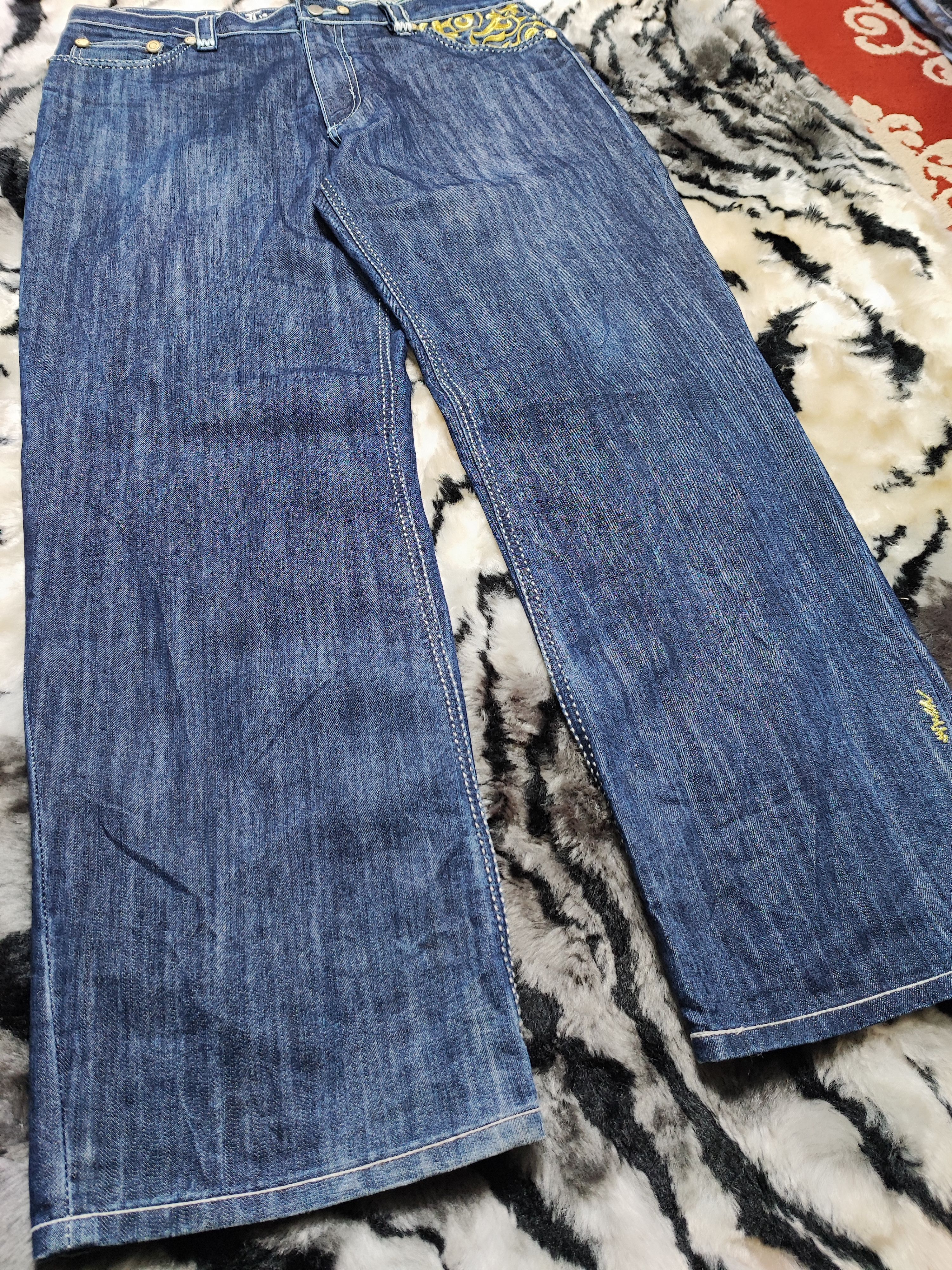 Coogi × Vintage Coogi Baggy Denim Jeans Japanese Brand Size US 39 - 3 Thumbnail