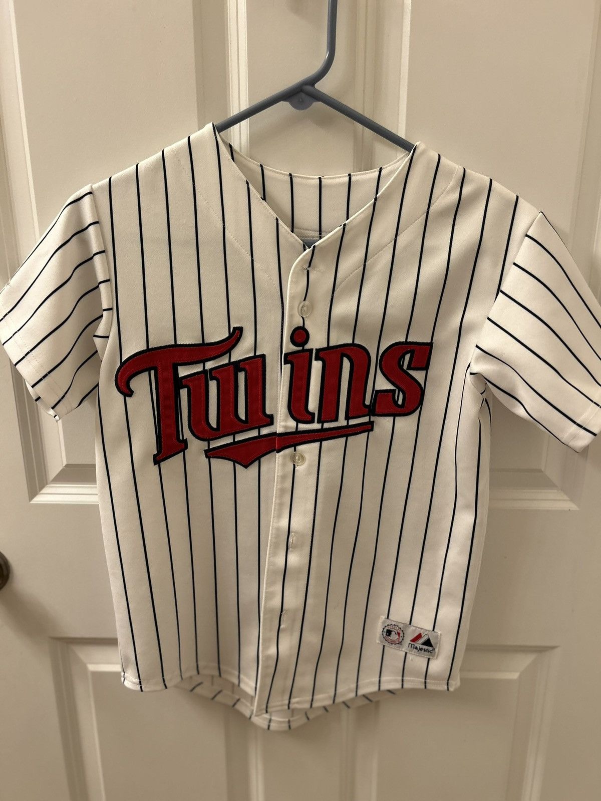 Majestic Majestic Minnesota Twins #48 Torii Hunter Size M Youth Size US M / EU 48-50 / 2 - 1 Thumbnail