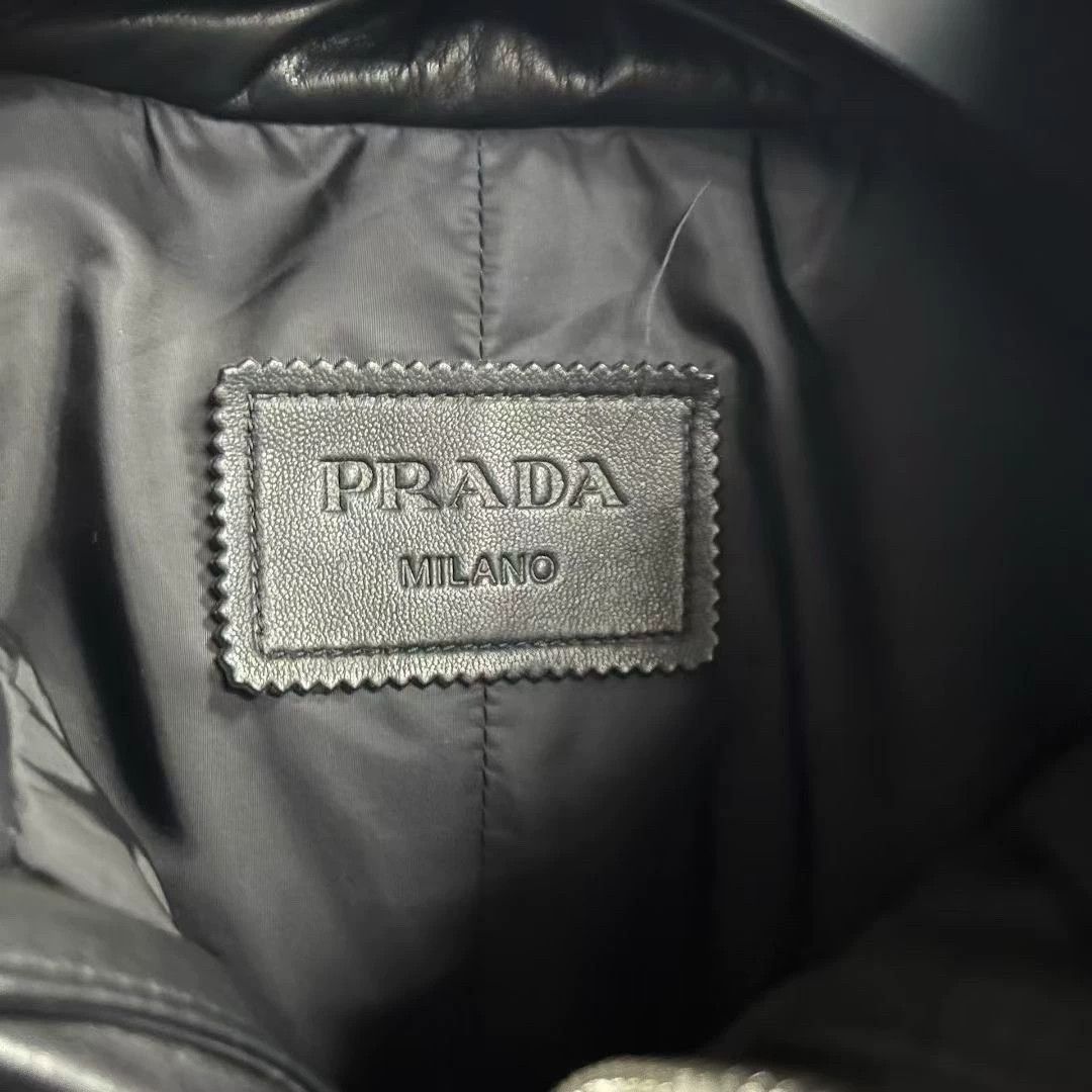 Prada prada black zip-up puffer jacket size 50 Size US M / EU 48-50 / 2 - 3 Thumbnail