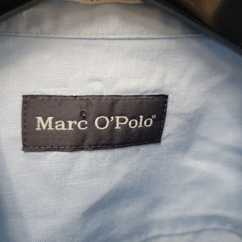 Marc O'Polo Marc O'Polo Short Sleeves Linen Shirt Men's Size Medium Size US L / EU 52-54 / 3 - 8 Thumbnail