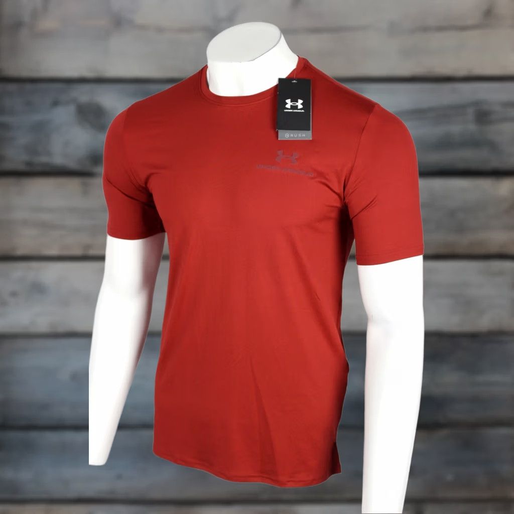 Under Armour Under Armour Men's Rush Vanish Energy Short Sleeve Shirt Small Orange 1383973 840 Size US S / EU 44-46 / 1 - 1 Thumbnail