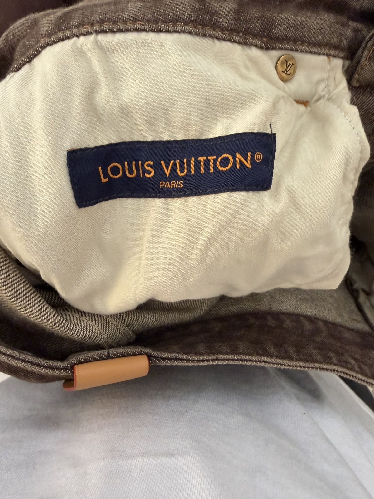 Louis Vuitton Louis vuitton coffee indigo denim skate pants Size US 30 / EU 46 - 8 Thumbnail