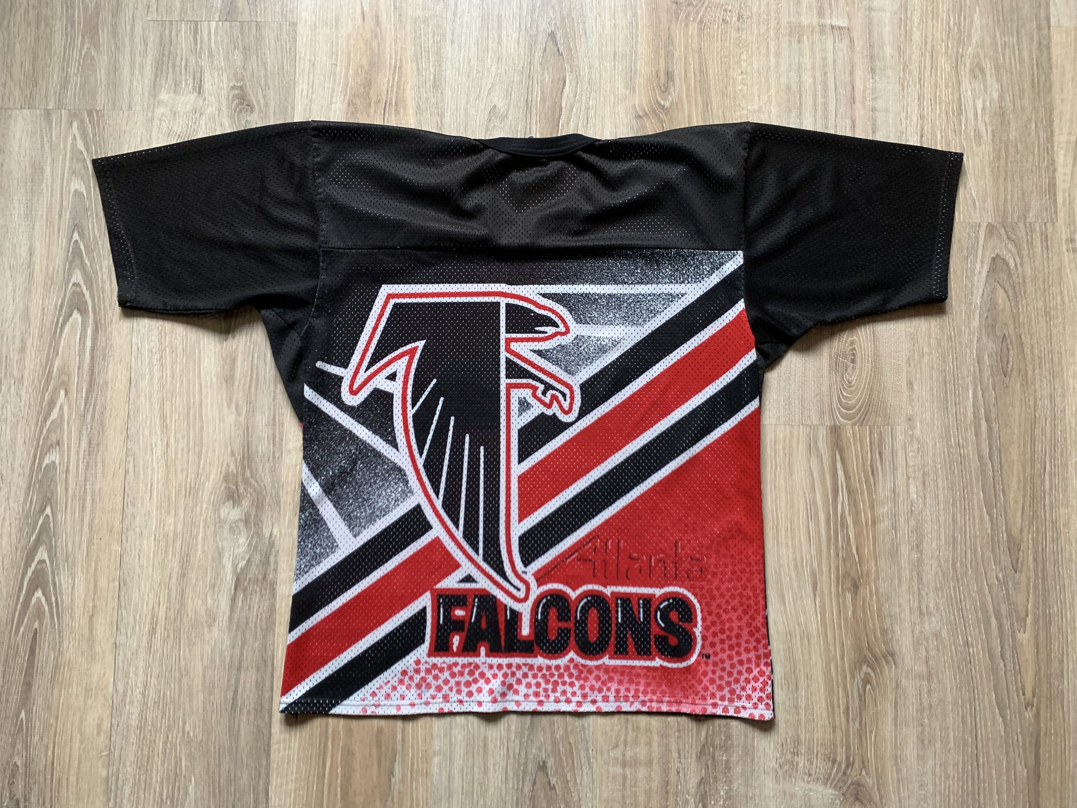 Ccm × NHL × Vintage Very Rare Atlanta Falcons CCM Hockey Jersey Overprint Size US S / EU 44-46 / 1 - 4 Thumbnail