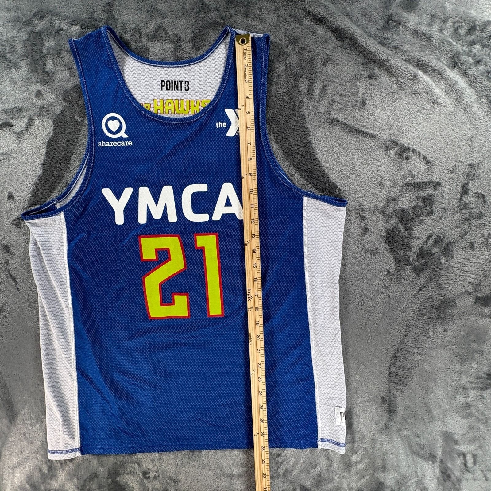 Other Point 3 Reversible Basketball Jersey Men M Atlanta Hawks Dom Size US M / EU 48-50 / 2 - 7 Thumbnail