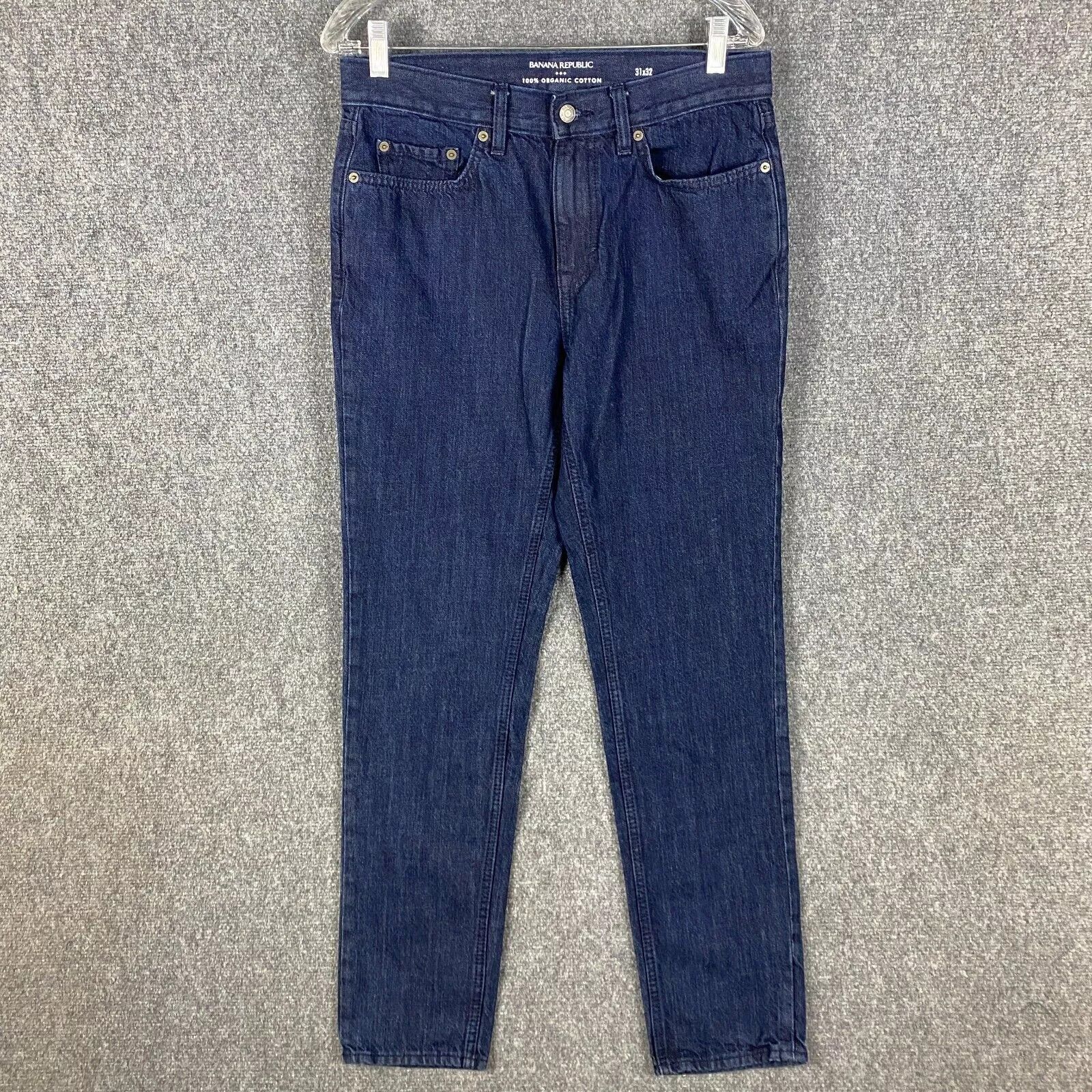 Banana Republic Banana Republic Jeans Men's 31x32 Denim Tapered Leg Size US 31 - 1 Thumbnail