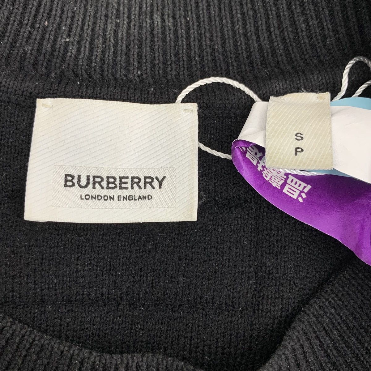 Burberry Burberry Pattern Printed Wool Long Sleeve Sweatshirt K26WX Size US S / EU 44-46 / 1 - 5 Thumbnail