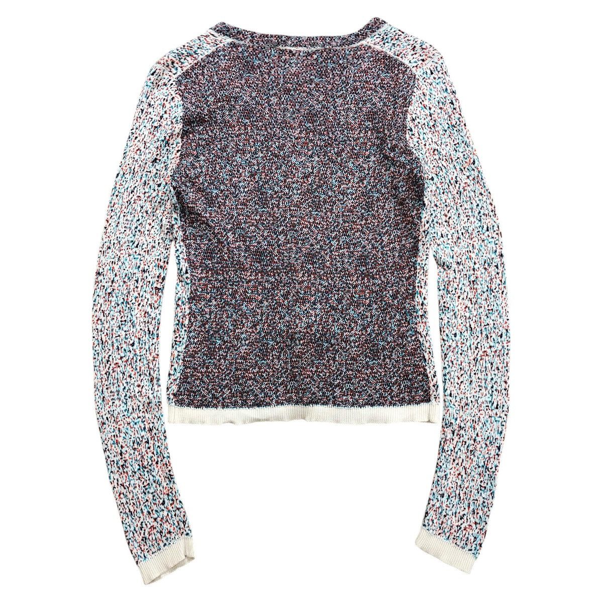 Dior 🇮🇹Christian Dior Paris Abstract Multicolor Cardigan Luxury Size S / US 4 / IT 40 - 12 Thumbnail