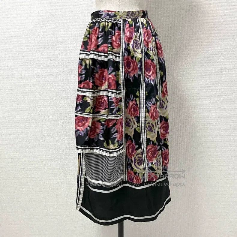 Comme des Garcons Comme Des Garcons size M Deconstructed Printed Skirt Size 24" / US 00 / IT 34 - 2 Thumbnail