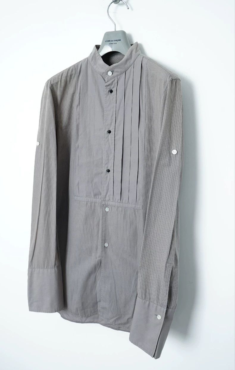 Number (N)ine Number (N)ineCourt shirt with organ pleated front collar 25 Size US M / EU 48-50 / 2 - 2 Thumbnail