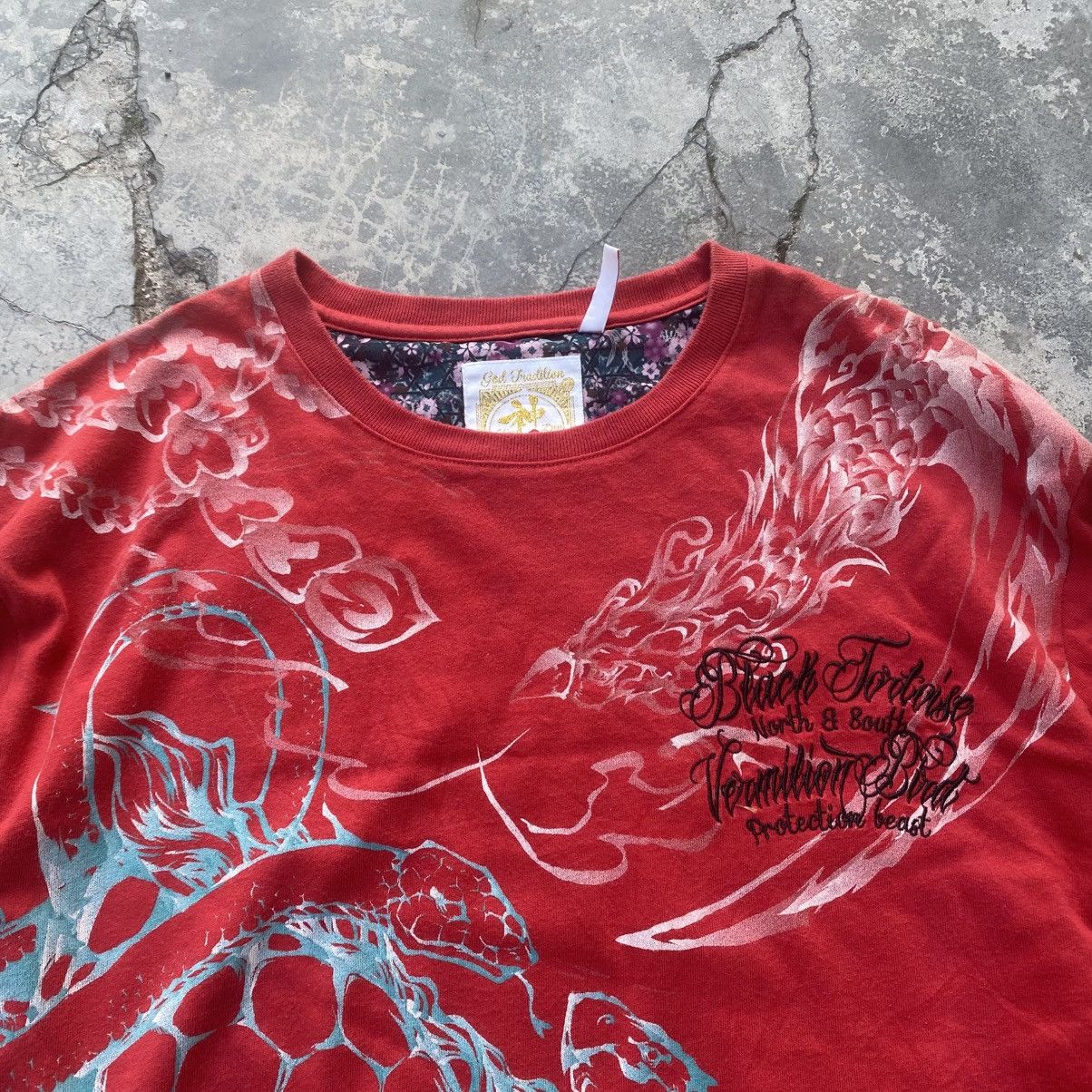 Karakuri Tamashii God Tradition Shin Den Sukajan tee Size US XL / EU 56 / 4 - 8 Thumbnail