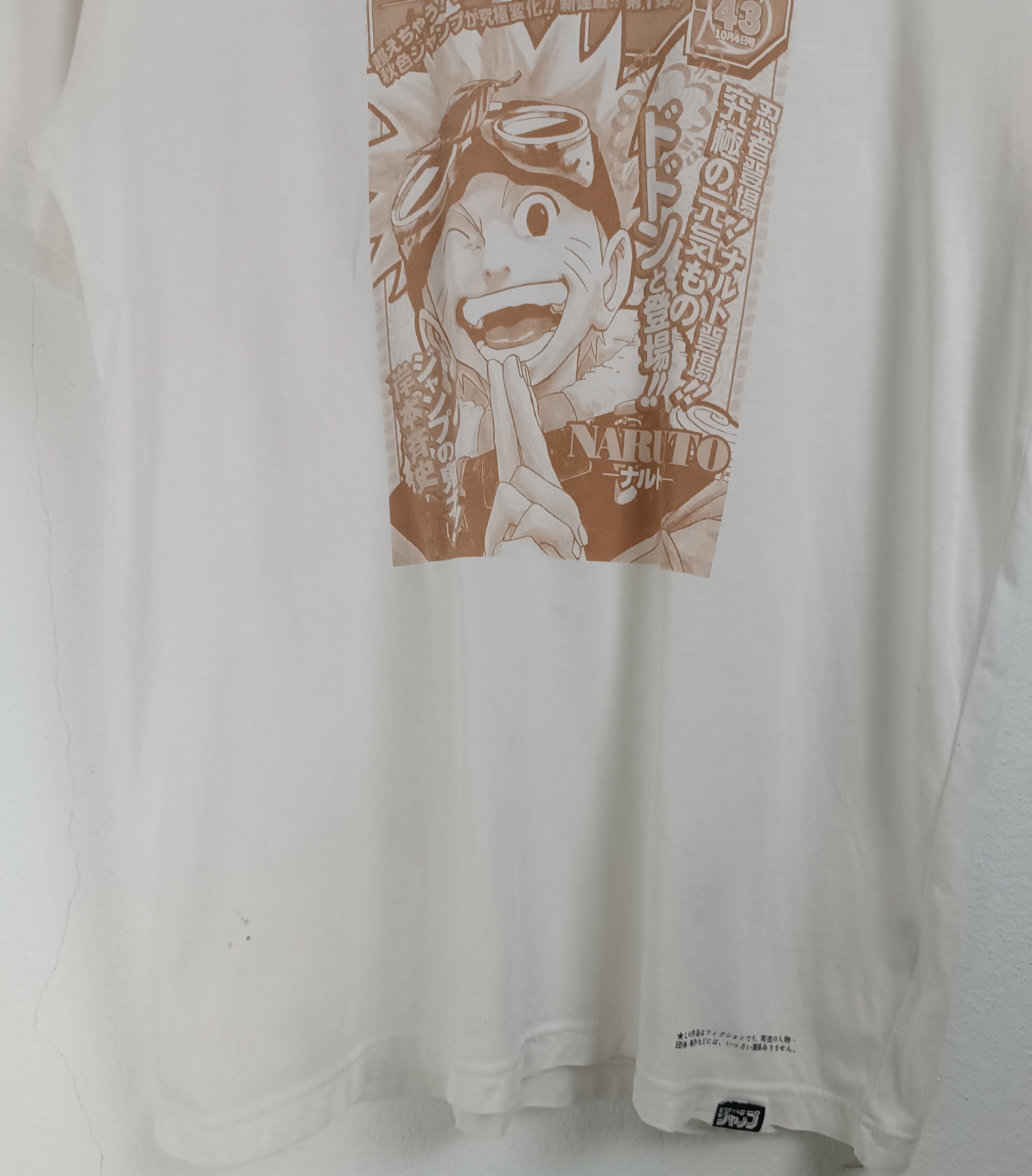 Vintage VINTAGE Y2K FADED NARUTO SHONEN JUMP PROMO TEE VERY RARE Size US M / EU 48-50 / 2 - 7 Thumbnail