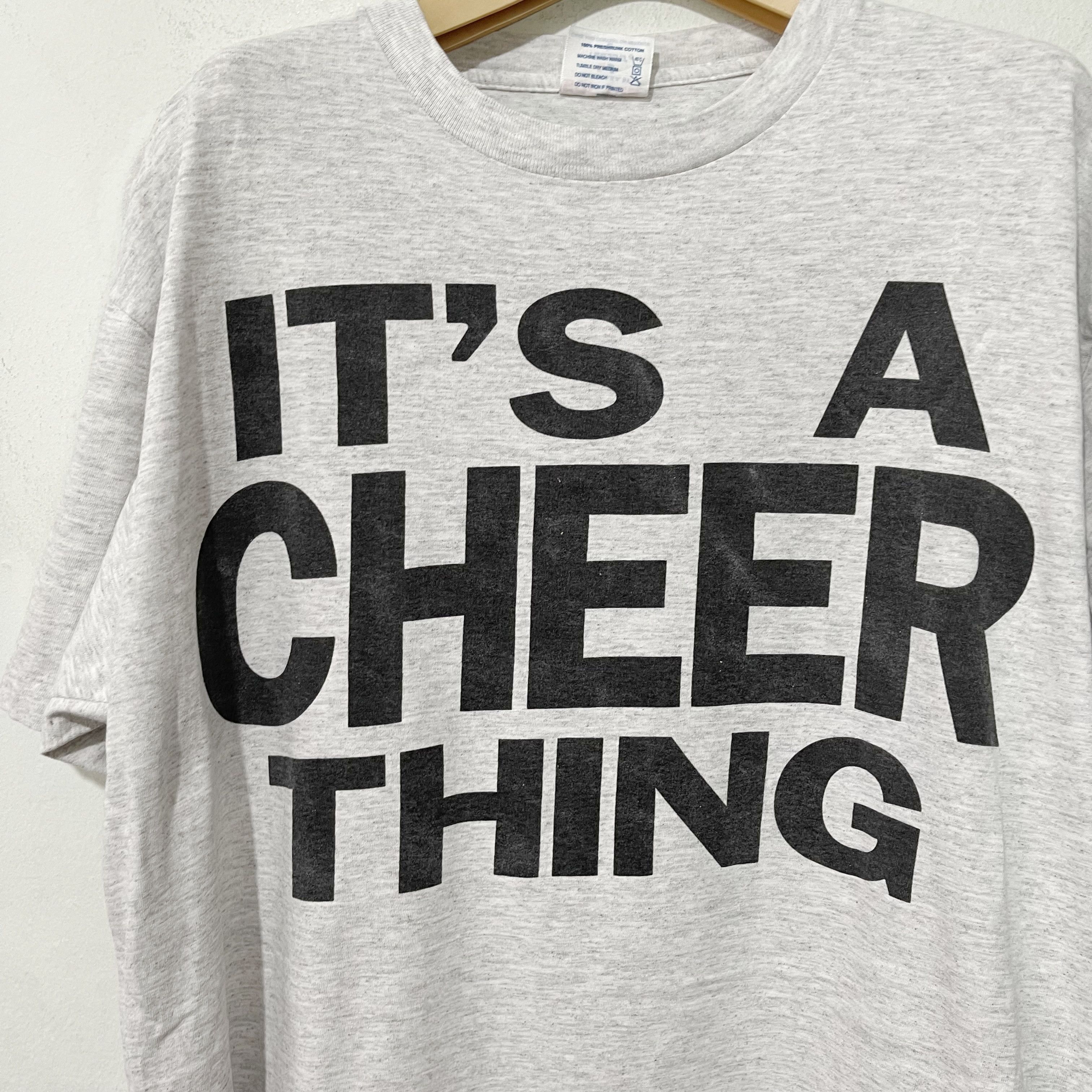 Vintage Vintage 90s It's A Cheer Thing You Wouldn't Understand Shirt Size US L / EU 52-54 / 3 - 2 Thumbnail