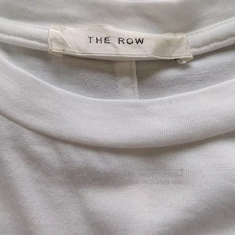 The Row The row Pure white round neck short sleeve Size S / US 4 / IT 40 - 3 Thumbnail