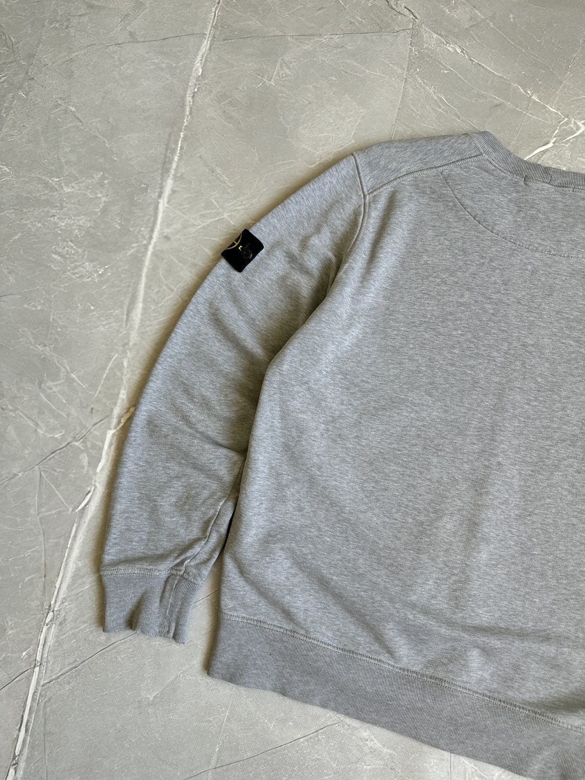 Stone Island Stone Island Grey Sweatshirt Crewneck Distressed Size US M / EU 48-50 / 2 - 22 Thumbnail