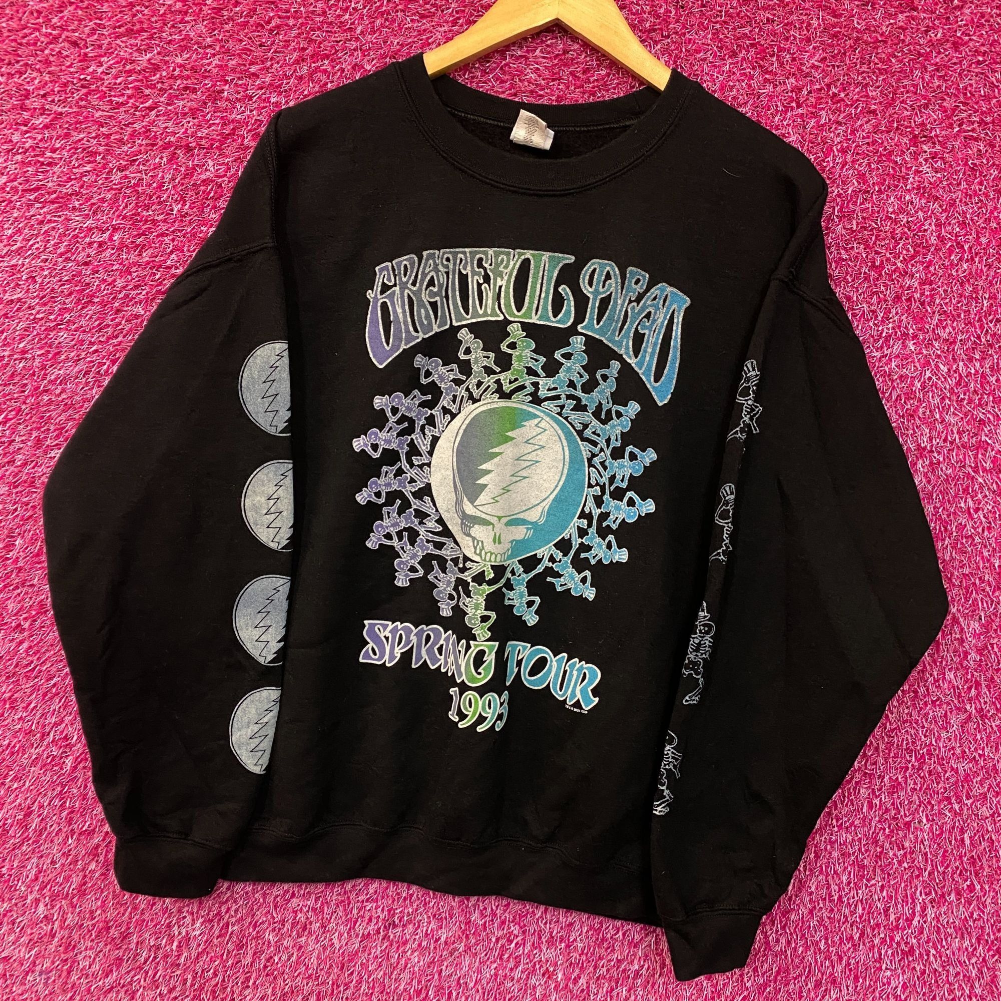 Junk Food Grateful Dead Spring Tour Psychadelic Rock Crewneck sweater Size US M / EU 48-50 / 2 - 3 Thumbnail