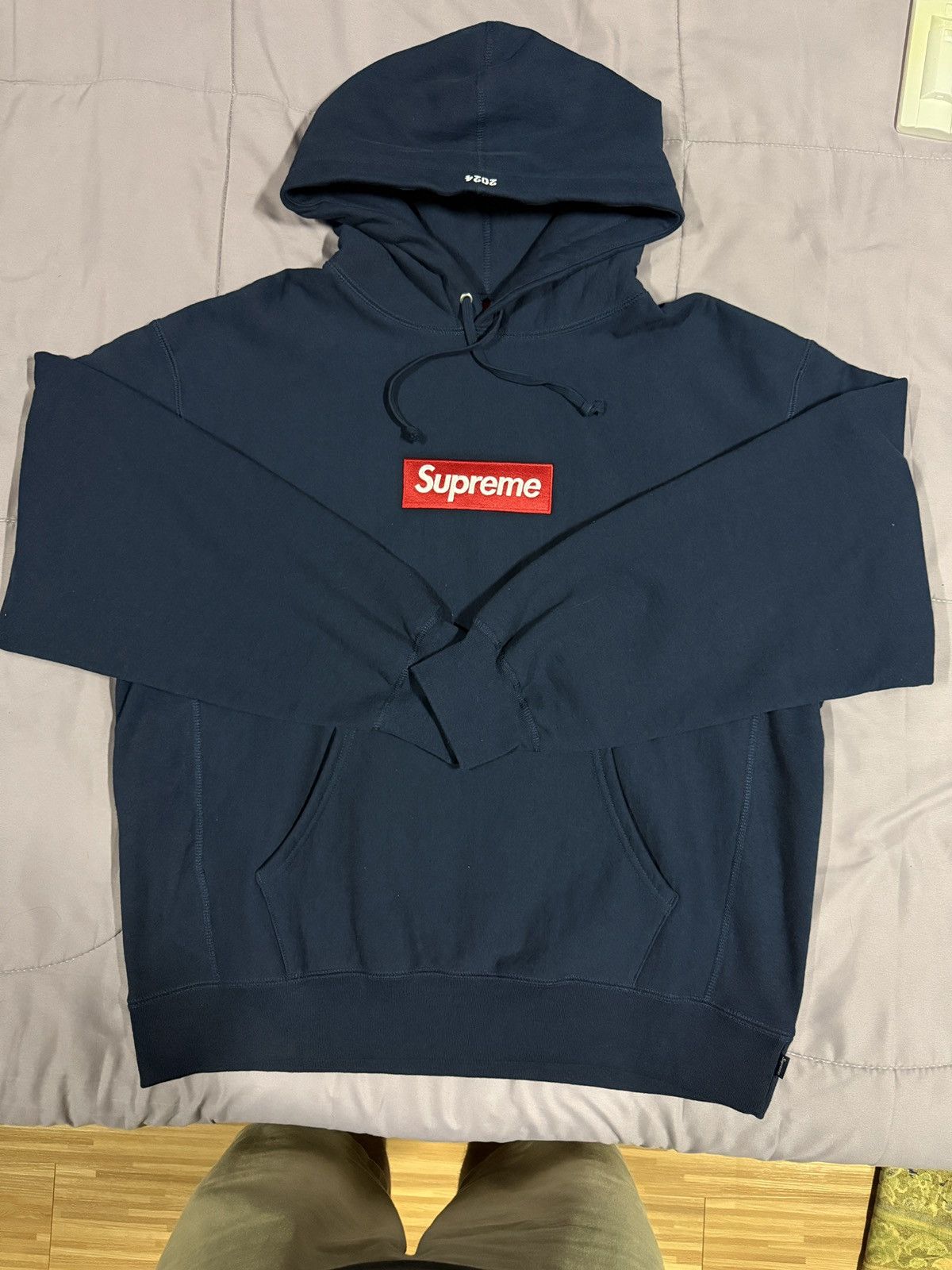 Supreme 2024 supreme box logo hoodie Size US L / EU 52-54 / 3 - 1 Thumbnail