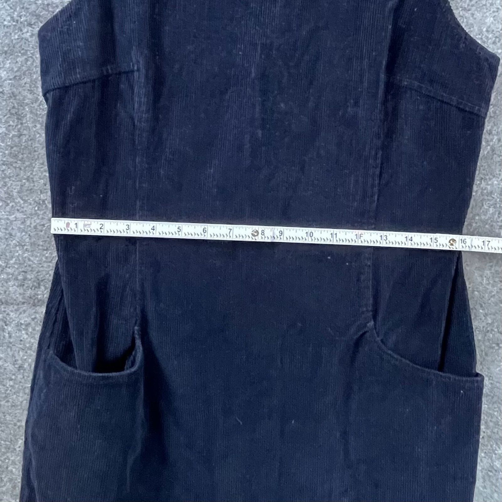 Eddie Bauer Vtg Eddie Bauer Dress 4P Jumper Corduroy Modest Minimal 90s Size S / US 4 / IT 40 - 4 Thumbnail