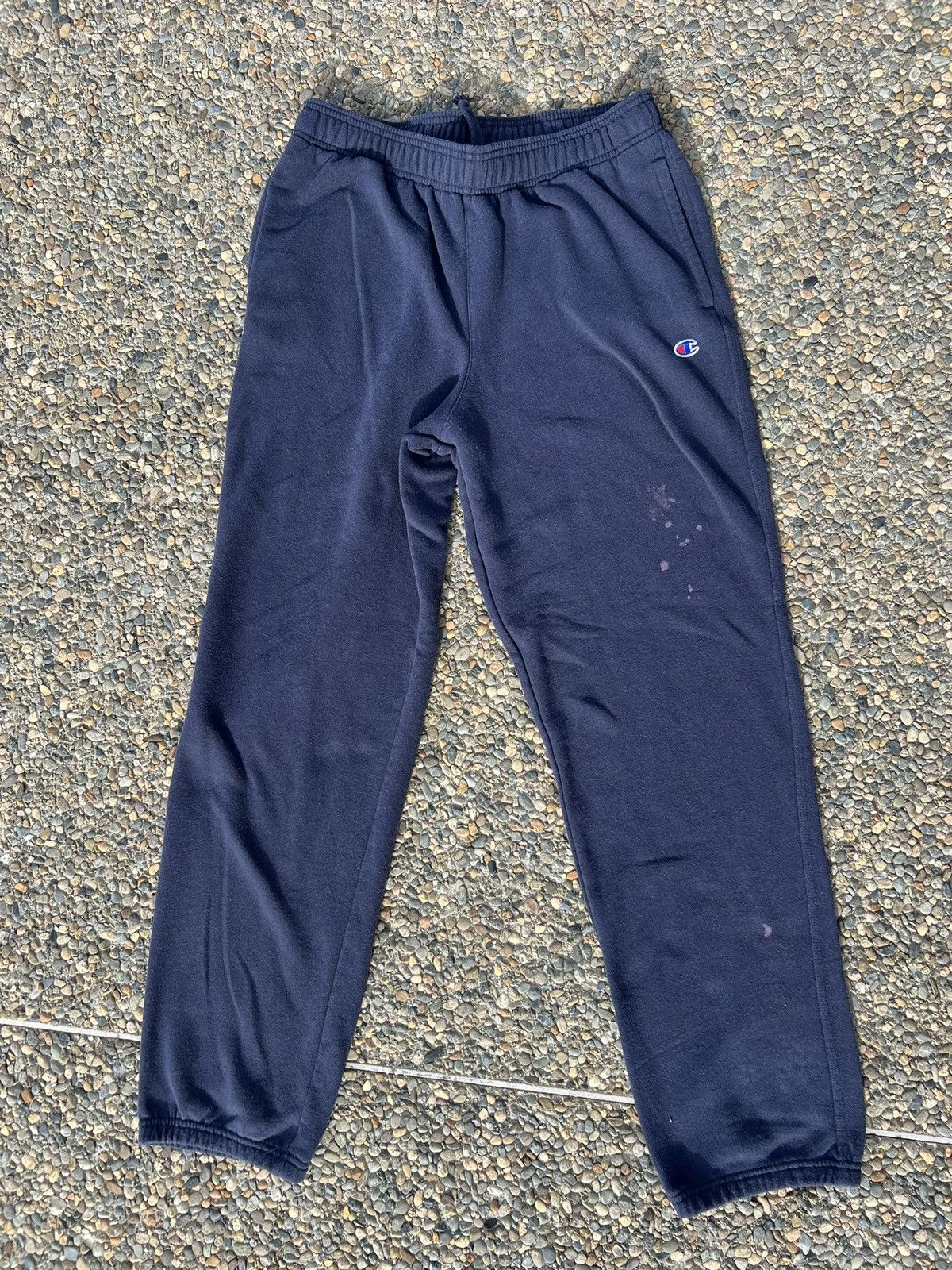 Champion × Vintage Champion Baggy Blue Sweatpant Joggers Size US 34 / EU 50 - 1 Thumbnail