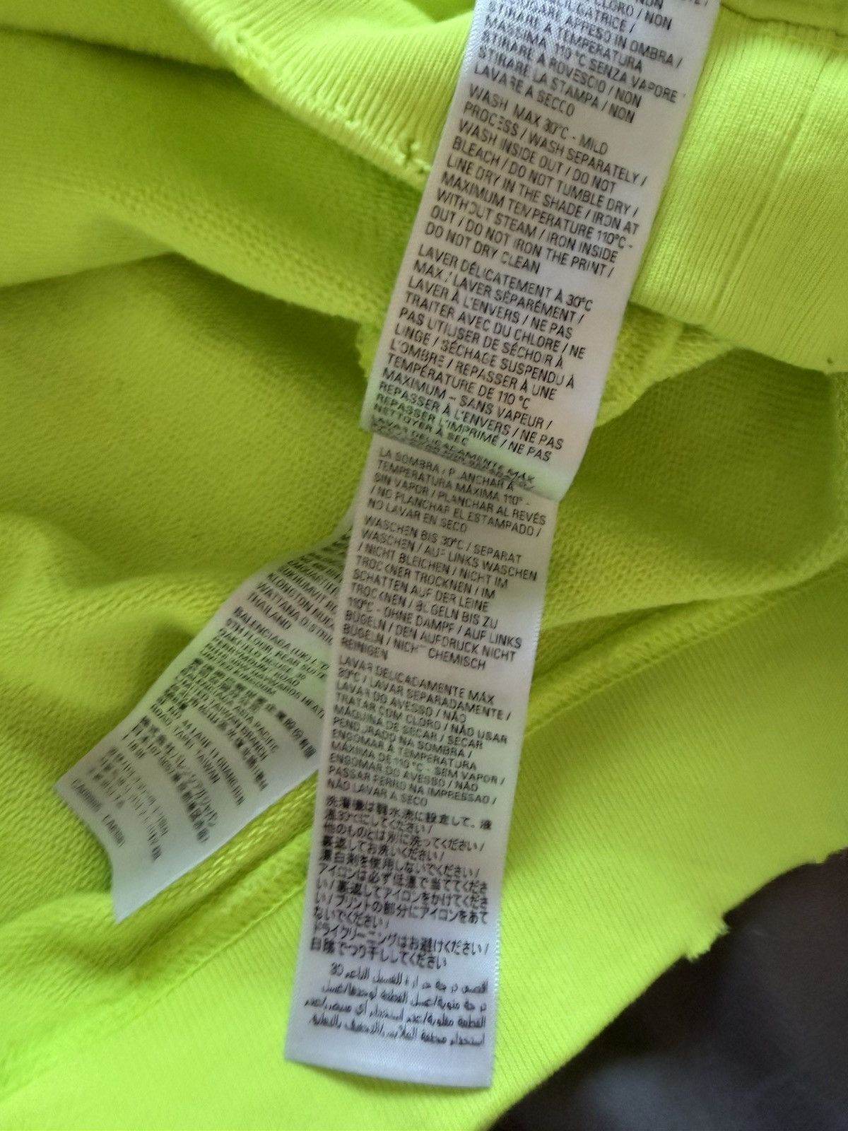 Balenciaga Balenciaga XXL Thrashed Hoodie Size US XXL / EU 58 / 5 - 7 Thumbnail