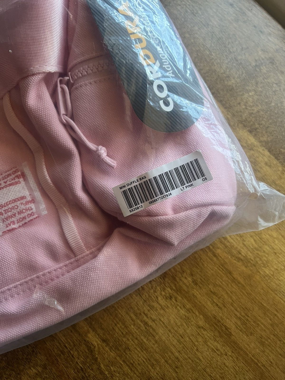 Supreme Supreme Utility Bag Light Pink SS25 Size ONE SIZE - 6 Thumbnail