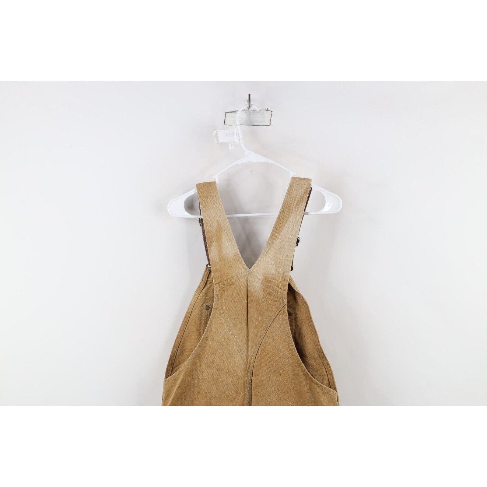 Carhartt × Vintage Vintage 90s Carhartt Distressed Double Knee Canvas Overalls Size US 34 / EU 50 - 14 Thumbnail