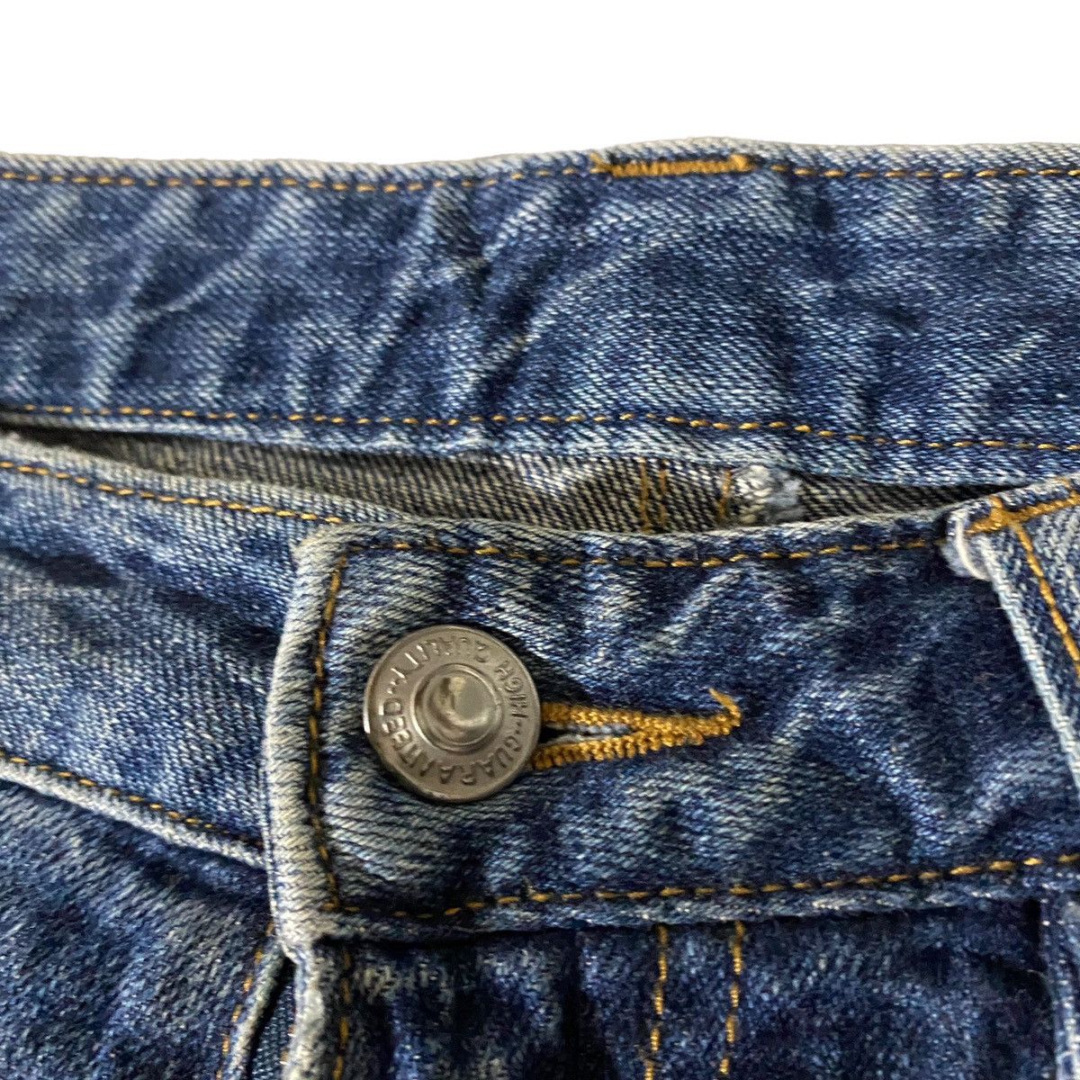 If Six Was Nine 2000's Flared Seawash 3D Multipocket Jeans Size US 30 / EU 46 - 11 Thumbnail