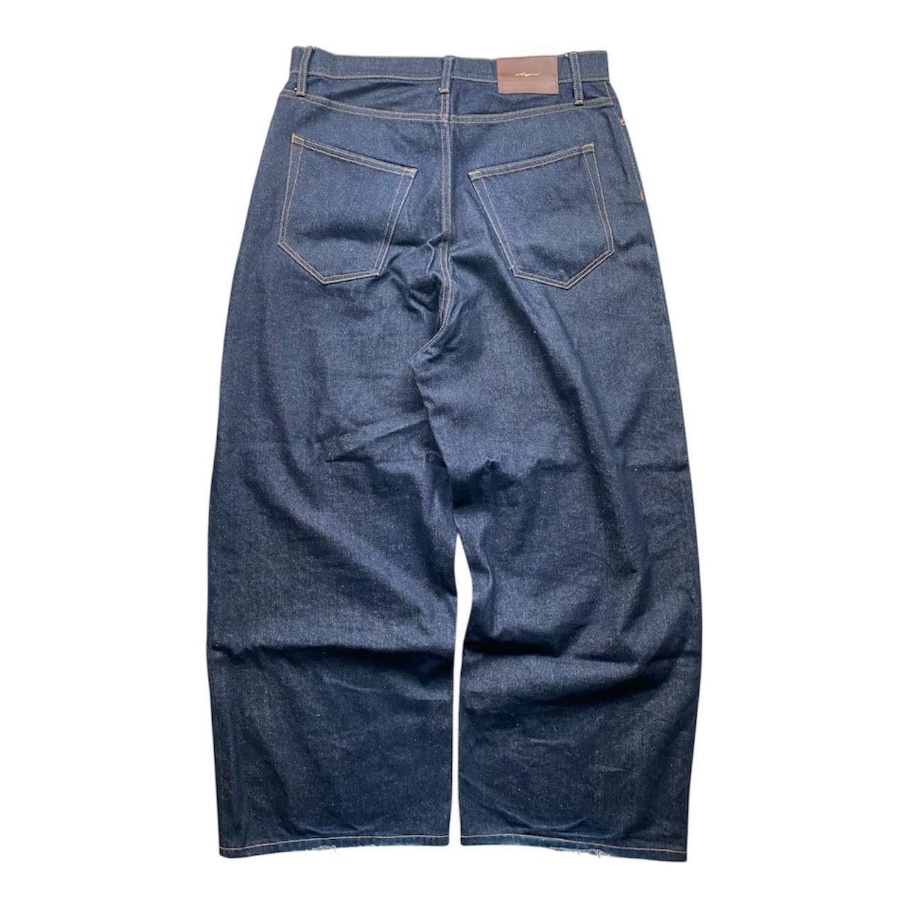 Other Shapes USA raw denim jeansnavy blue with gold stitching Size US 32 / EU 48 - 3 Thumbnail