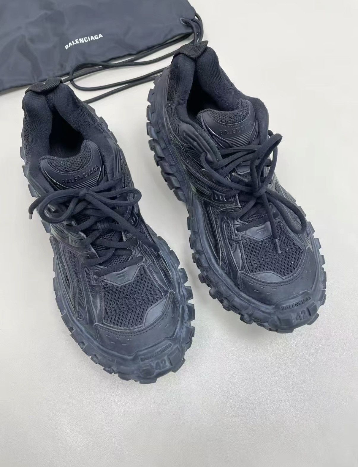 Balenciaga BALENCIAGA Vintage Dad Shoes / Tire Shoes J30 Size US 8.5 / EU 41-42 - 2 Thumbnail