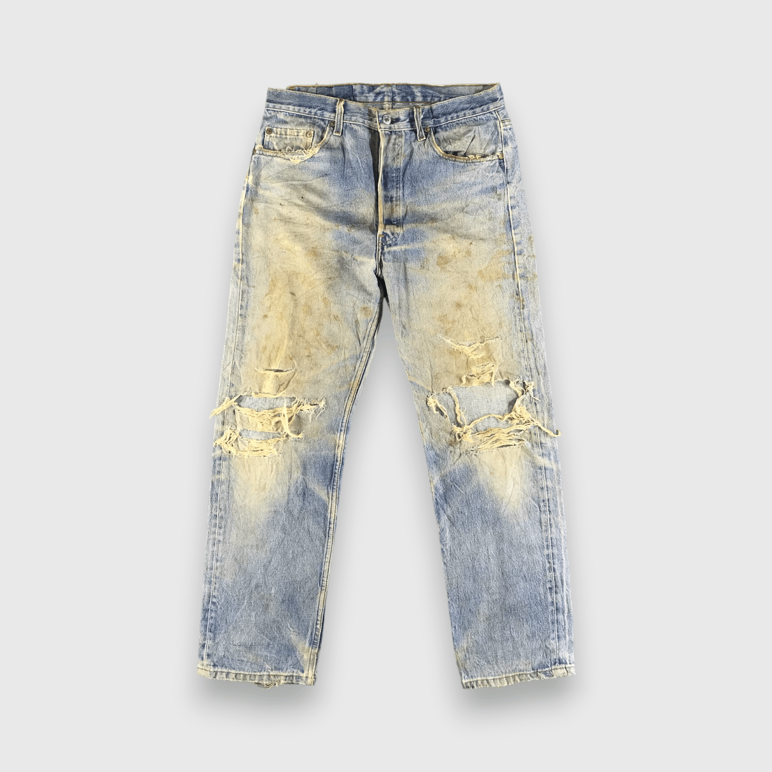 Levi's 90s Vintage Levis 501 Jeans-J3775 Size US 33 - 2 Thumbnail