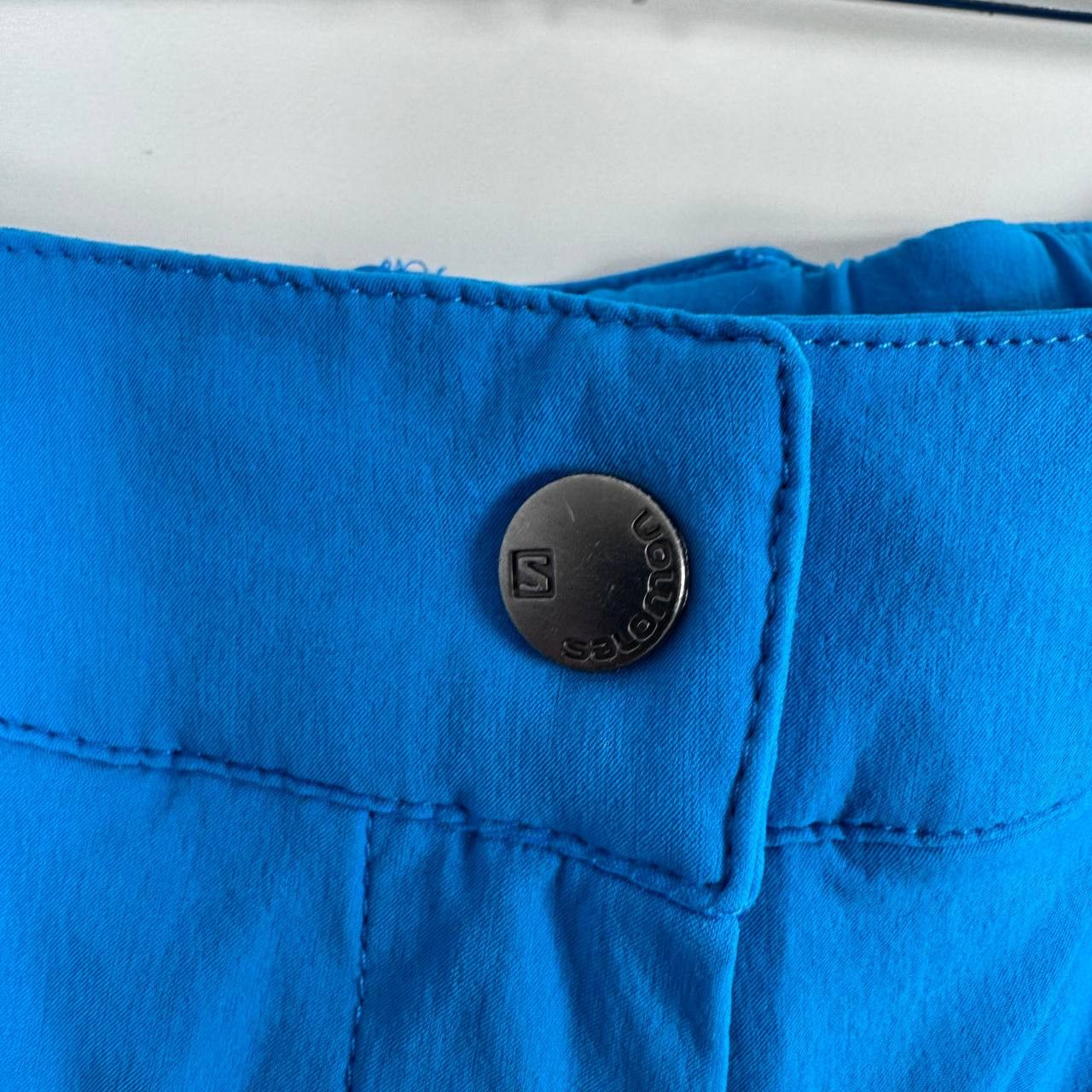 Salomon Salomon Womens Hiking Shorts Blue Size S Size 32" / US 10 / IT 46 - 3 Thumbnail