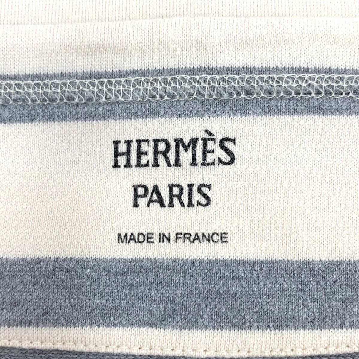 Hermes Hermes Striped Printed Short Sleeve Dress K26WX Size XXS / US 00 / IT 34 - 4 Thumbnail