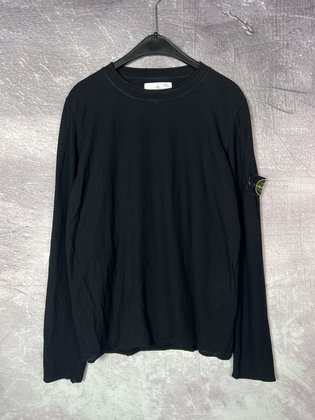 Stone Island Stone Island SS19 Lightweight Cotton Knitwear Sweater Black Size US M / EU 48-50 / 2 - 1 Thumbnail