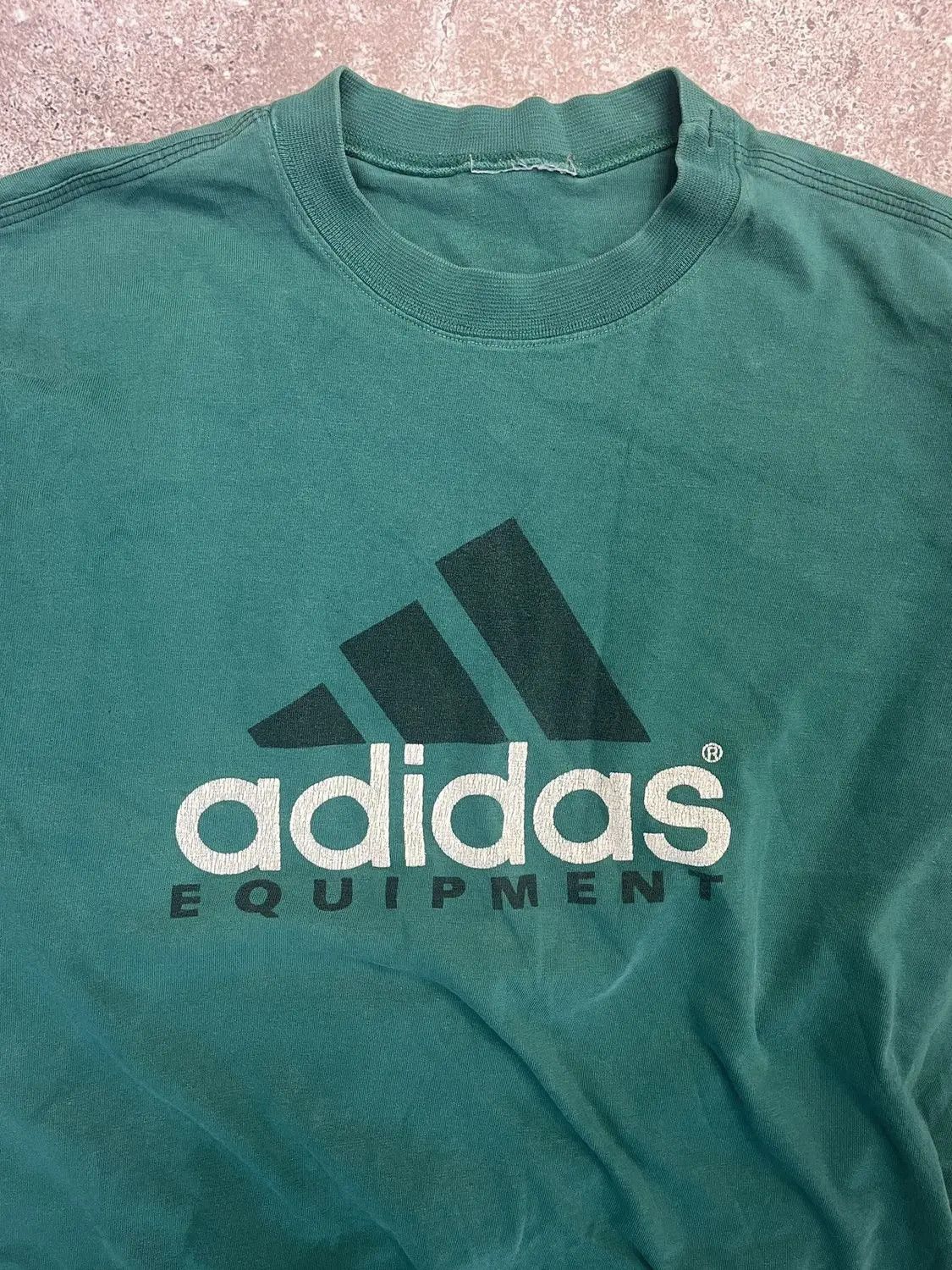 Adidas Adidas Equipment Vintage T-Shirt Size US L / EU 52-54 / 3 - 2 Thumbnail