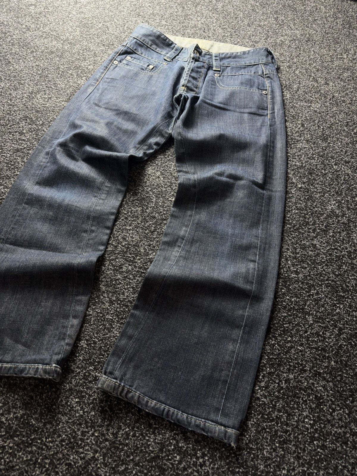 G-Star Vintage 00s G-Star 3301 Dark Wash Denim Jeans Straight Fit Size US 30 / EU 46 - 3 Thumbnail
