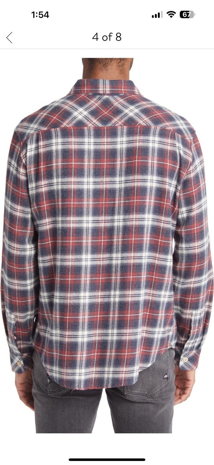 Rails Rails Lennox Plaid Button-Up Lightweight Flannel Shirt Size US XXL / EU 58 / 5 - 2 Thumbnail