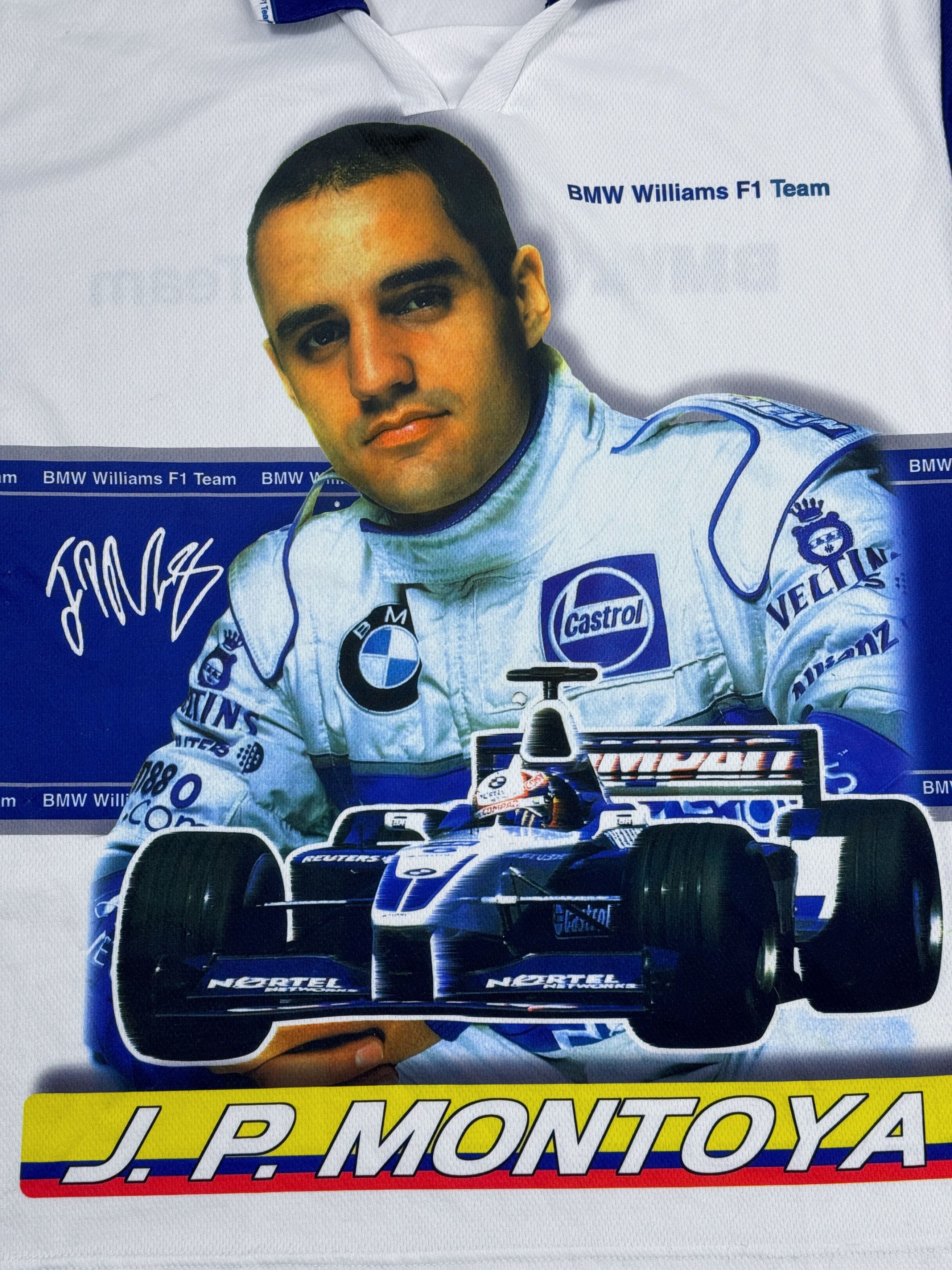 BMW × Formula 1 Vintage BMW Williams F1 Team T-Shirt J.P. MONTOYA Size US M / EU 48-50 / 2 - 10 Thumbnail