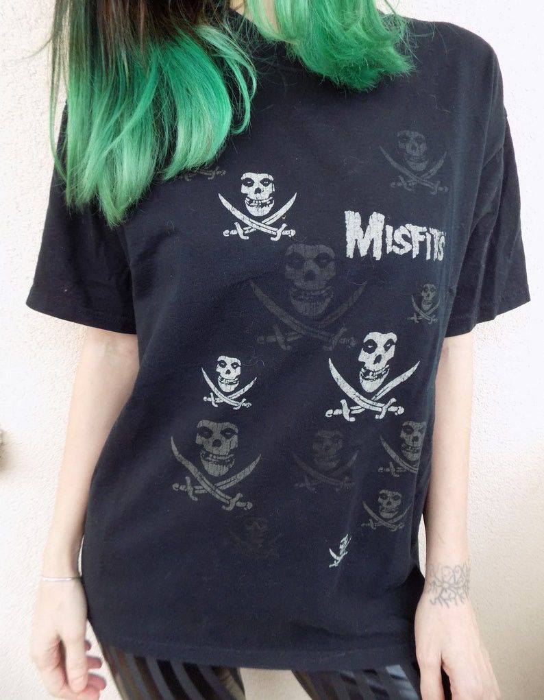 Band Tees Vintage 90's Misfits T-shirt Size US L / EU 52-54 / 3 - 1 Thumbnail