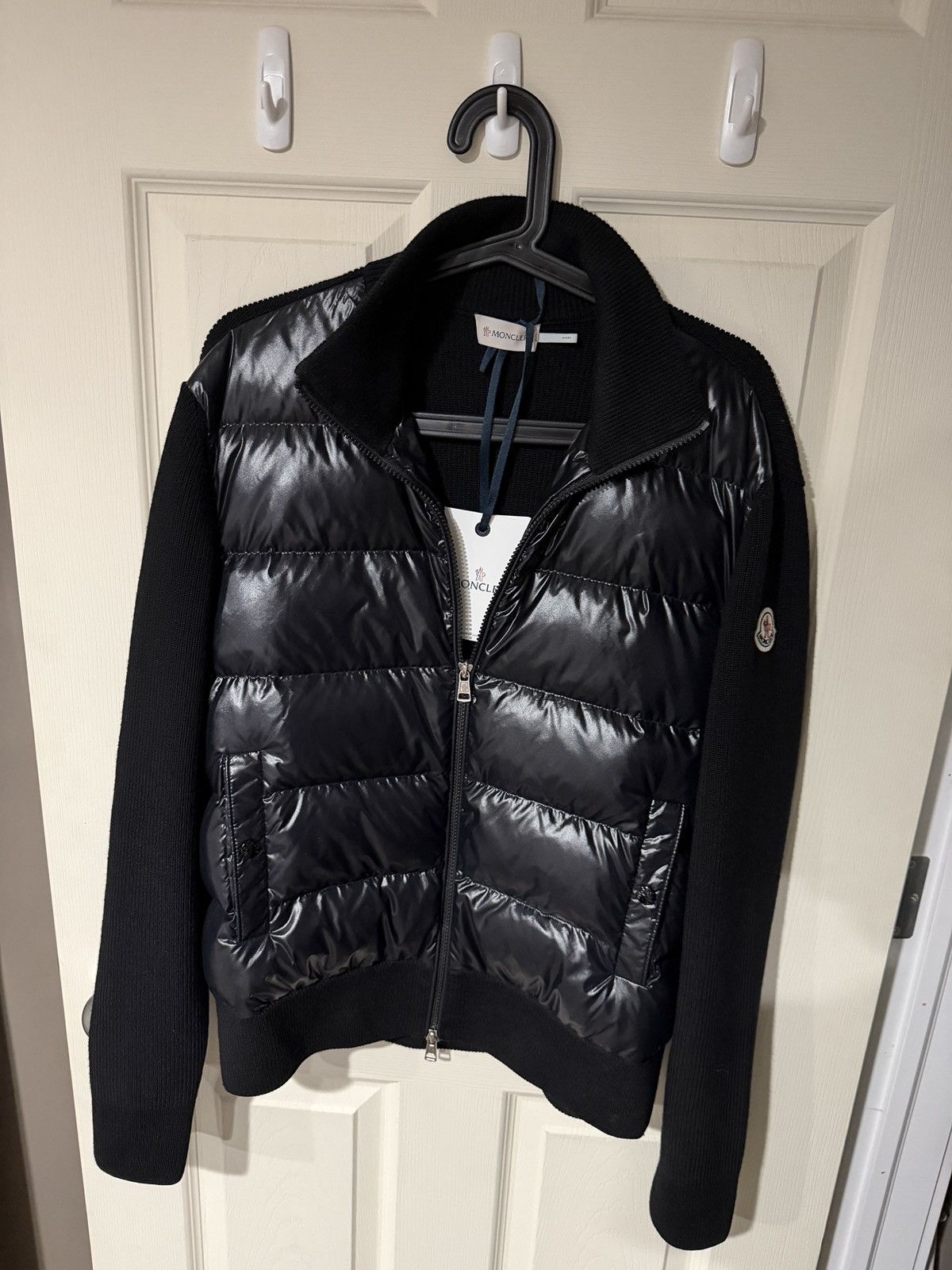 Moncler Moncler Padded Down Cardigan Jacket Size US M / EU 48-50 / 2 - 1 Thumbnail