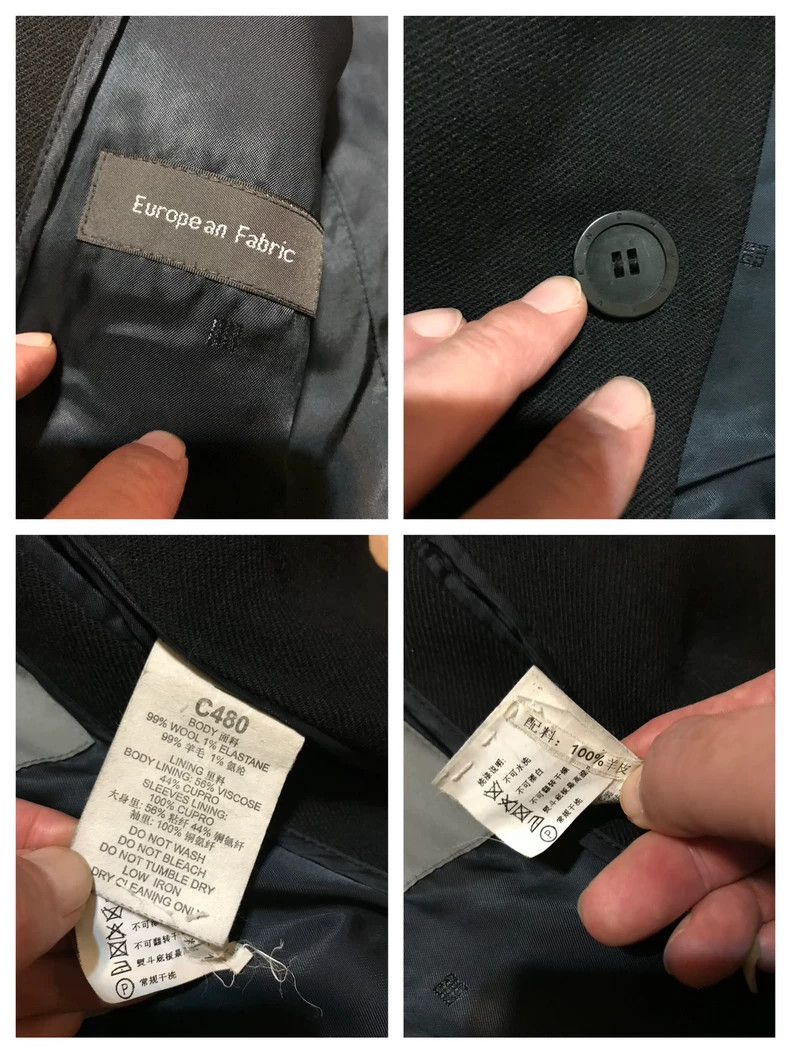 Givenchy Givenchy Classic black thick wool winter coat Size US L / EU 52-54 / 3 - 8 Thumbnail
