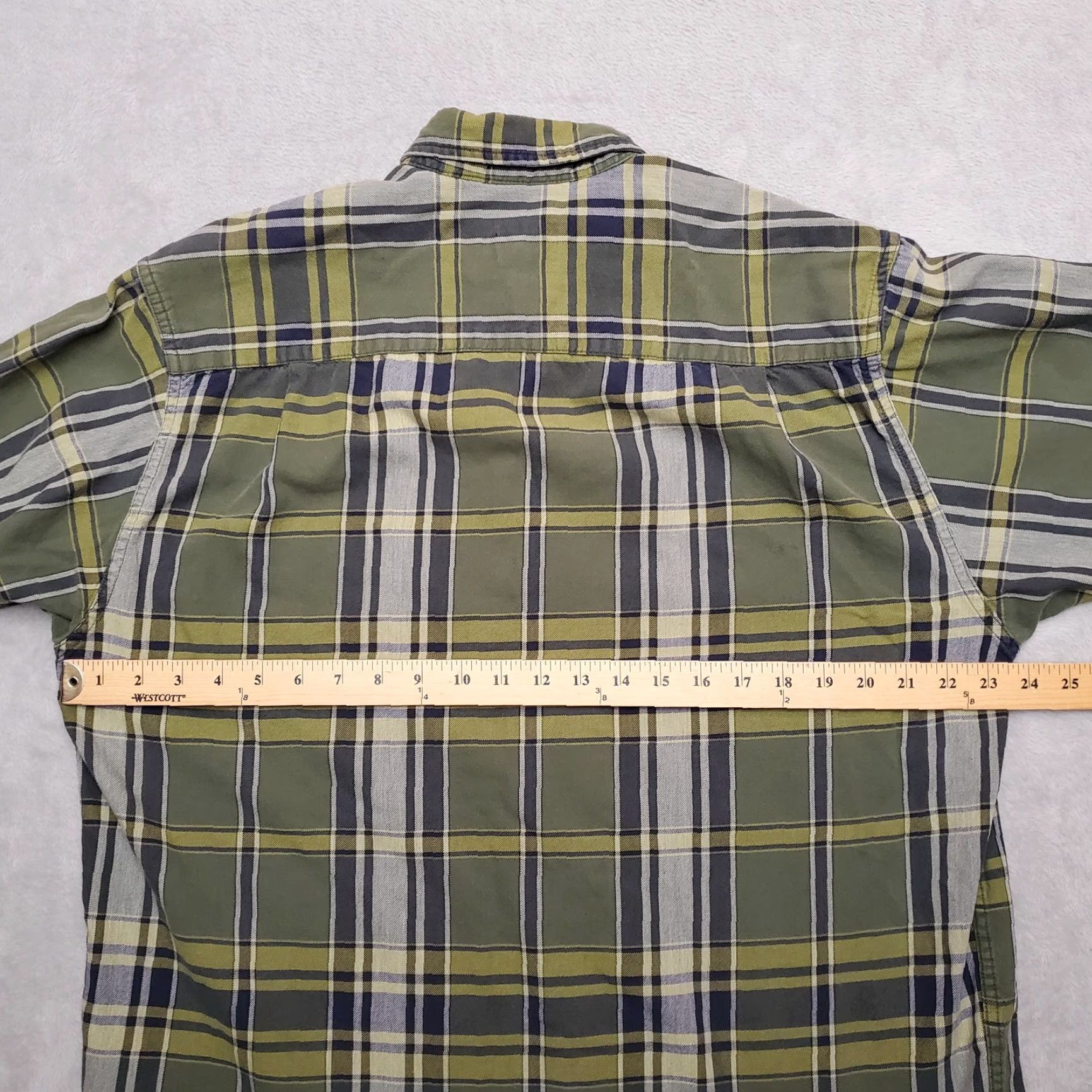 Eddie Bauer VTG Eddie Bauer Flannel Shirt Mens M Green Plaid Button-Down Outdoor Casual Shirt Size US M / EU 48-50 / 2 - 5 Thumbnail