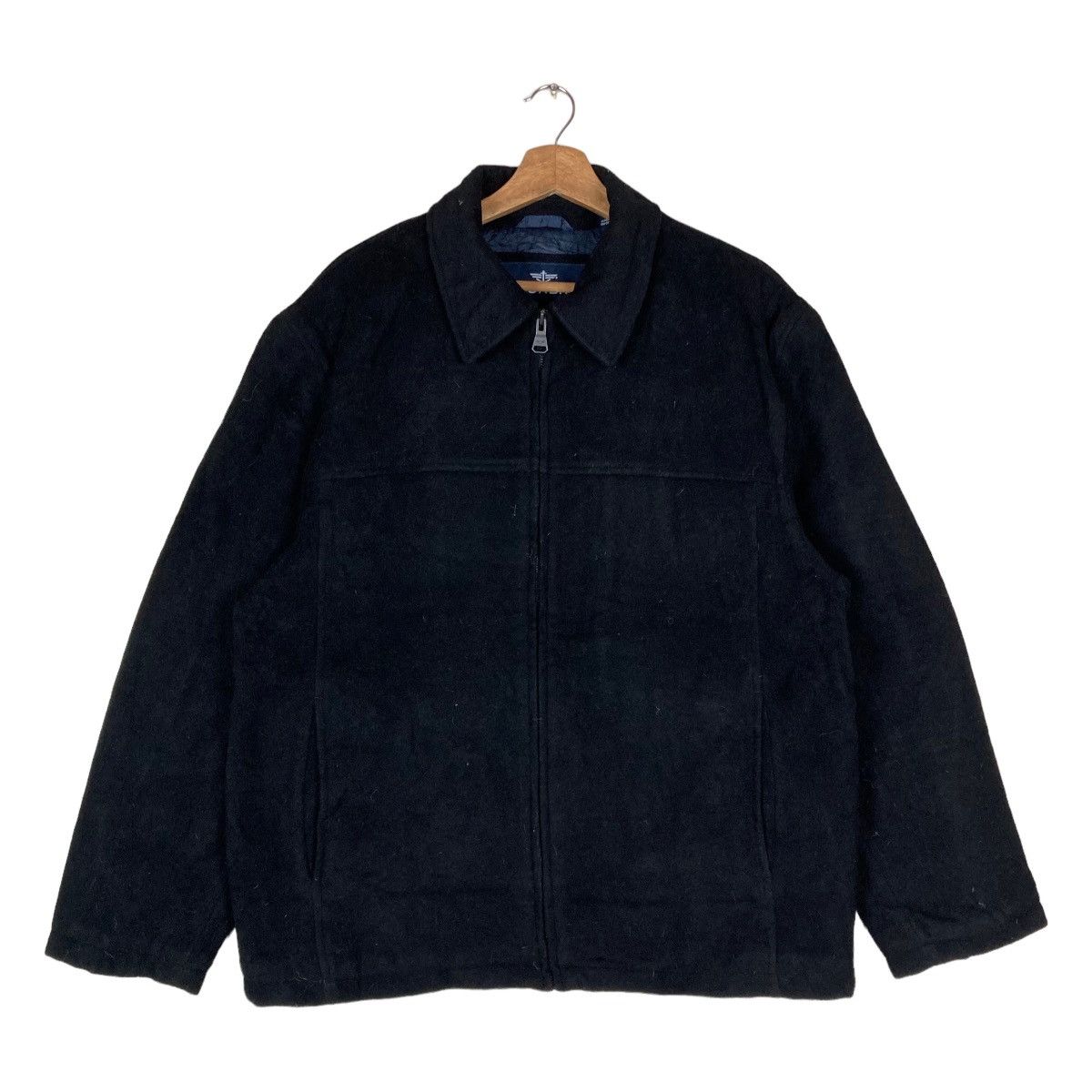 Dockers Vintage Dockers Full Zipper Wool Jacket Size US M / EU 48-50 / 2 - 1 Thumbnail
