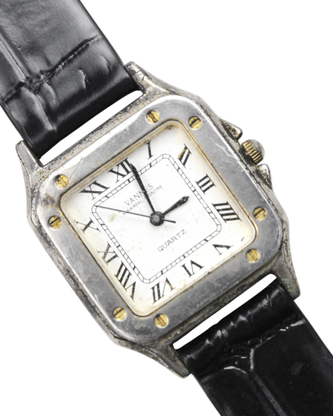 Vintage 1980S VAINER MAXIMAL MONTRE TANK QUARTZ WATCH Size ONE SIZE - 4 Thumbnail
