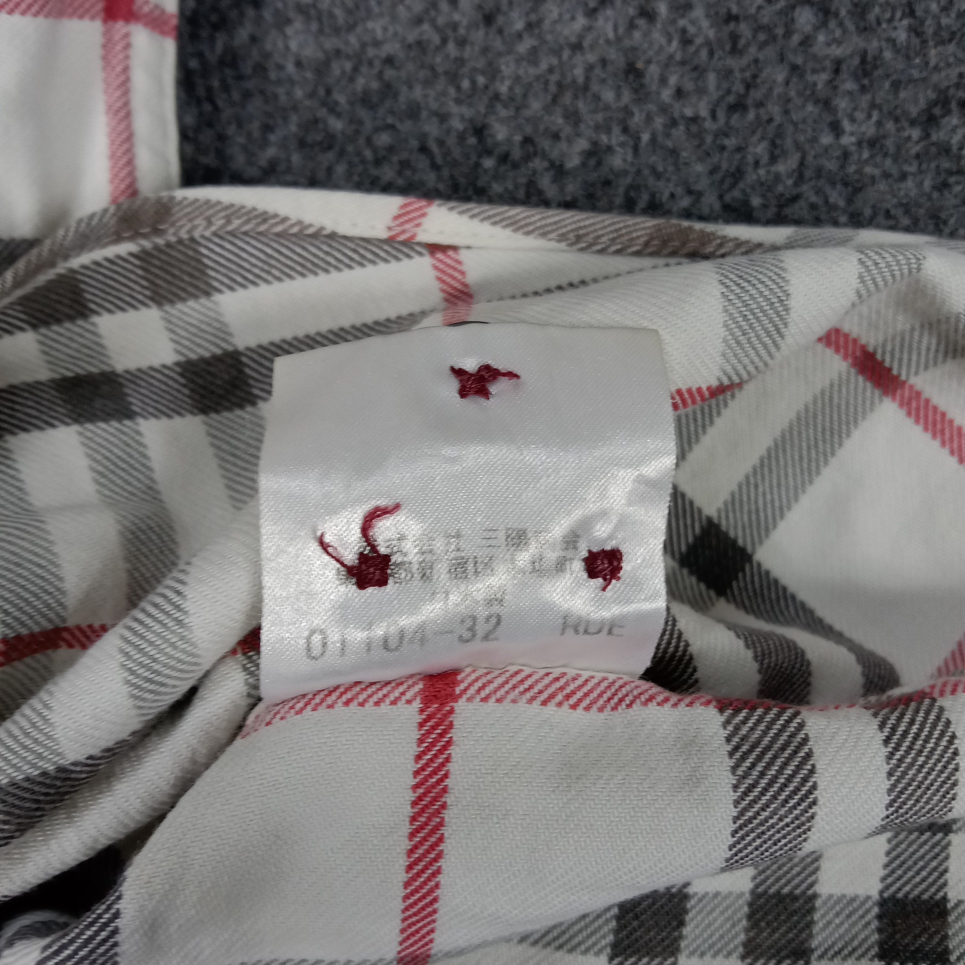 Burberry × Vintage Burberry Black Label Italian Brand Flannel Shirt Size US XL / EU 56 / 4 - 10 Thumbnail