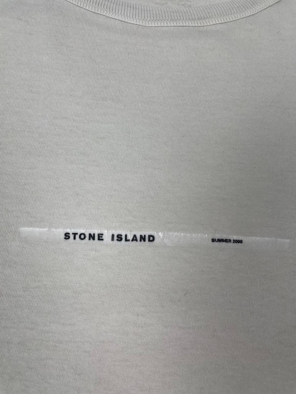 Stone Island Vintage Stone Island Summer 2000 T Shirts Size US XL / EU 56 / 4 - 4 Thumbnail
