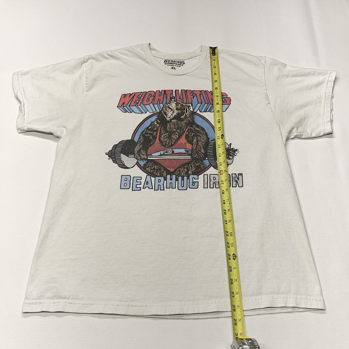 Other Bearhug Company Tee Shirt Graphic Weightlifting Iron Bear Size US XL / EU 56 / 4 - 12 Thumbnail