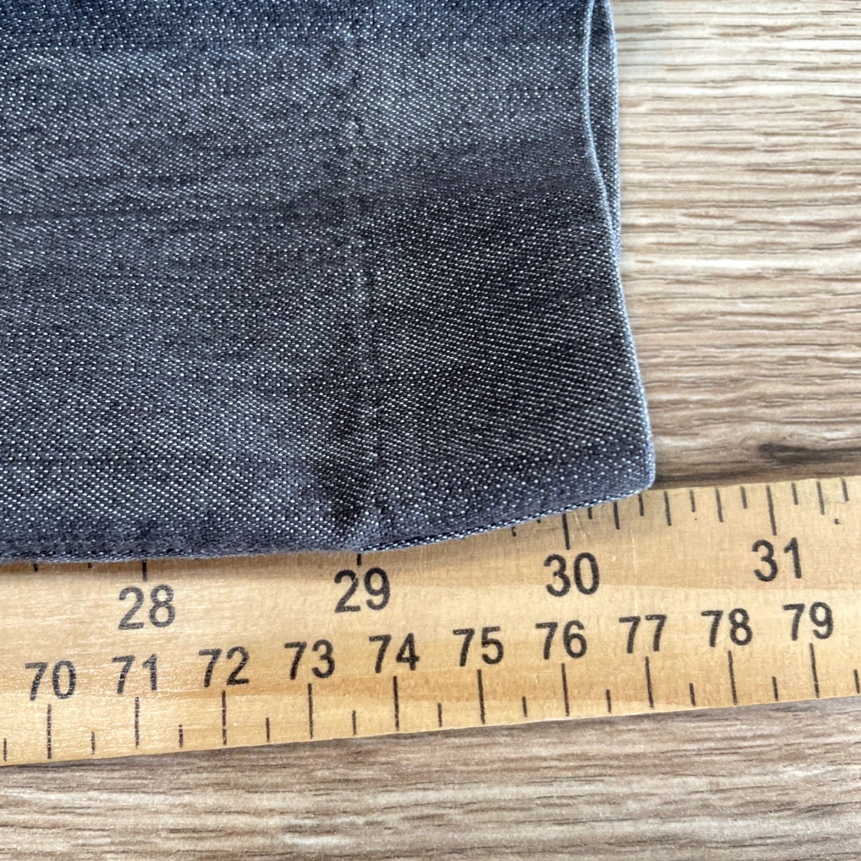 Gap Gap Gray Jeans 16M Womens Regular Straight Leg Mid Rise Dress Pants - 30in Inseam Size 38" / US 16 / IT 52 - 7 Thumbnail